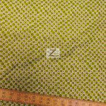 Alexander Henry Cotton Fabric Calico Cutey Green