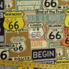 Alexander Henry Historic Route 66 Cotton Fabric