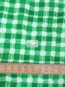 St Patrick's Day Mad For Melon Cotton Fabric